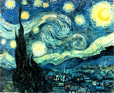 Noche estrellada de Vicent Van Gogh