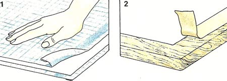 Tensado del papel para acuarela