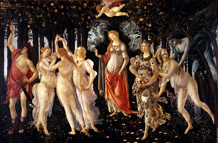 Primavera de Sandro Botticelli