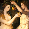 Pintar a Adán y Eva