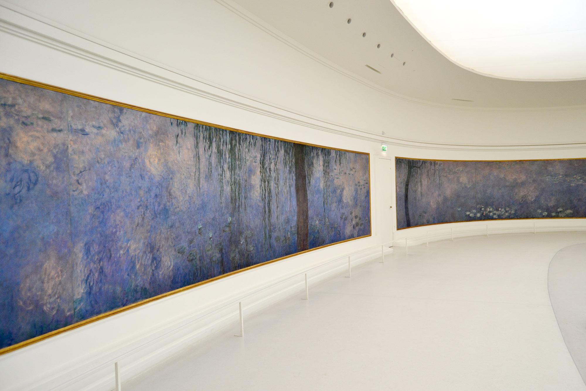 Museo de la Orangerie en París y los nenúfares de Claude Monet