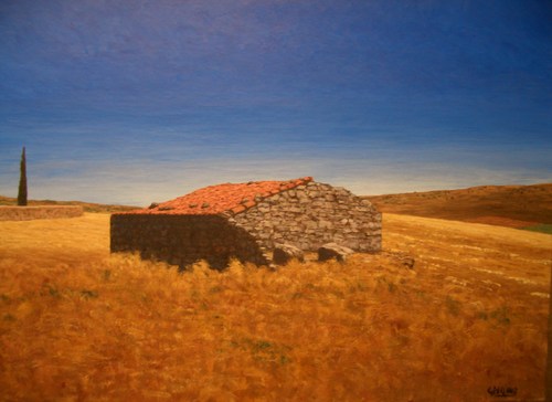 Pintura de Graciano Garcia - El cielo, amo de Castilla