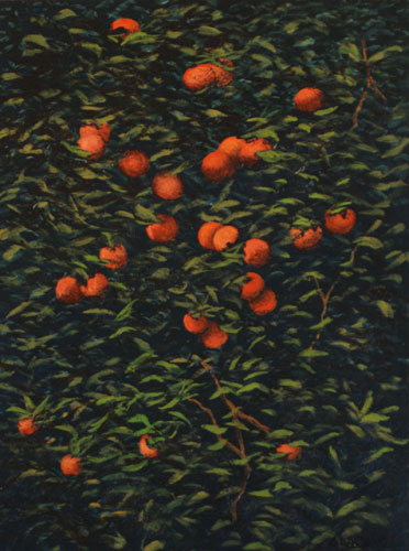 Pintura de Graciano Garcia - Las naranjas de Librilla