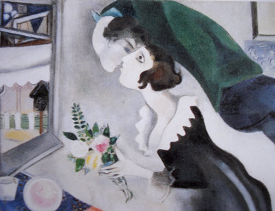 El cumpleaños. Marc Chagall