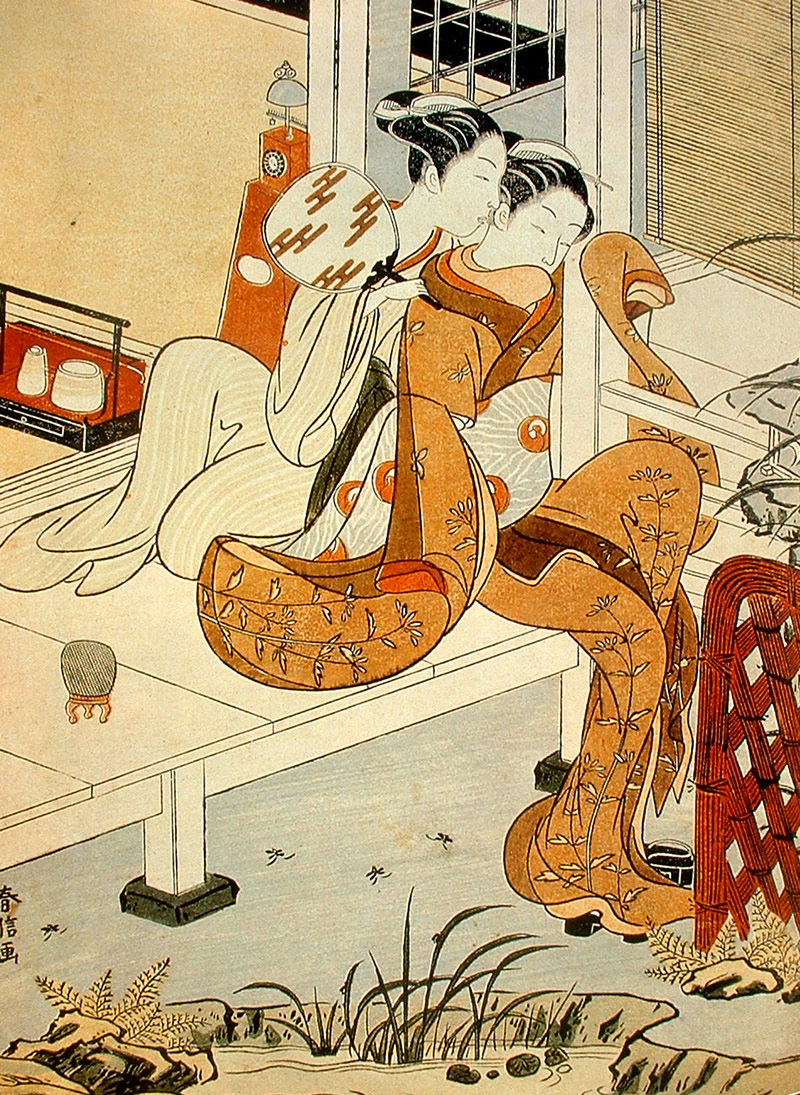 Ilustración japonesa Ukiyo-e Mujeres