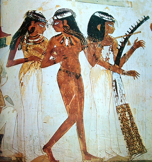 Tumba de Nakht. Arte egipcio