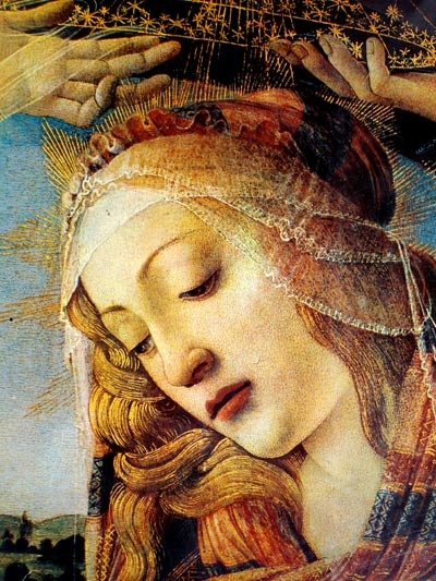 La virgen del Magnificat de Botticelli
