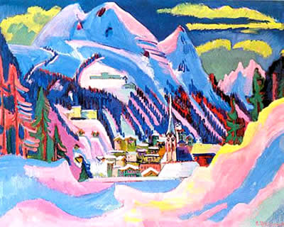 Ernst Ludwig Kirchner en Davos