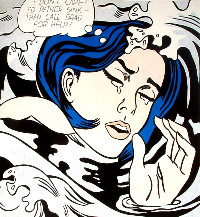 Pintura de Roy Lichenstein