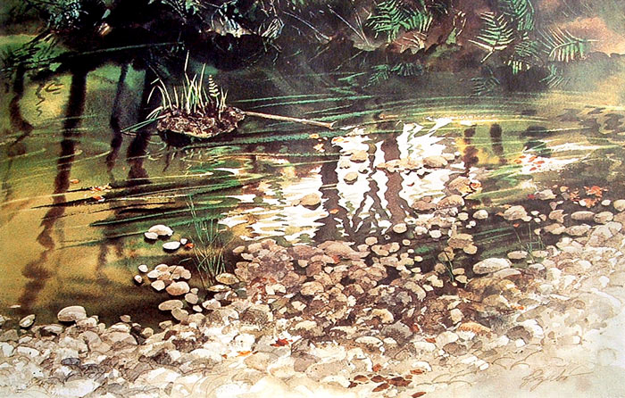 Watercolor by Zoltan Szabo Watercolor by Zoltan Szabo