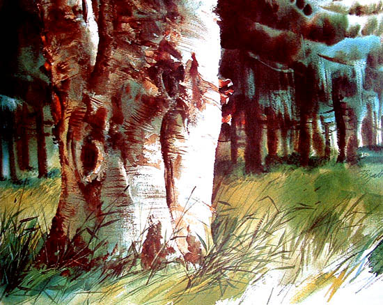 Watercolor by Zoltan Szabo Watercolor by Zoltan Szabo