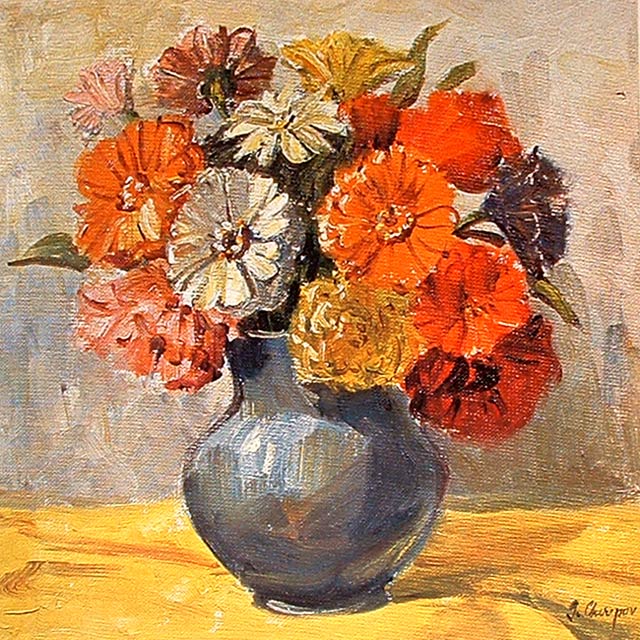 maravilloso Detallado Compatible con Aprender a pintar un jarrón con flores - Pintura y Artistas