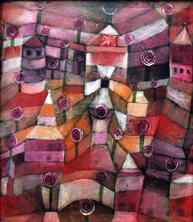 Paul Klee - Rose garden