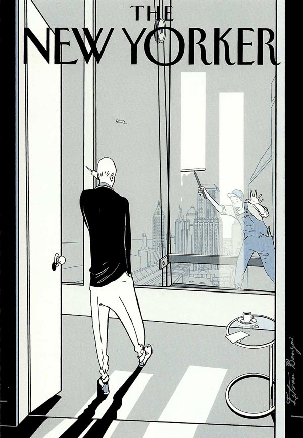 New Yorker,  ilustración de Istvan Banyai