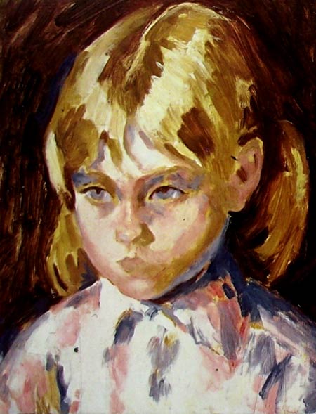 Retrato de una niña