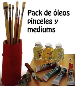 Pack de pintura al óleo