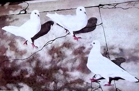 Líquido enmascarador para acuarelas Exemple how to use Masking liquid for watercolors