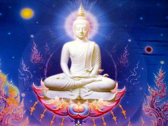 Buda encuentra la iluminación Buda encuentra la iluminación