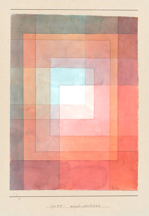 Armonía geométrica, Klee