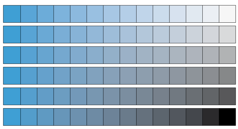 Colores neutros cian