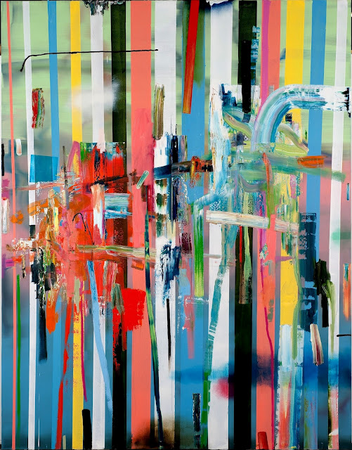 Abstract painting by Tomori Dodge