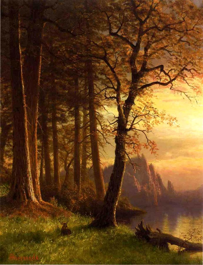 Albert Bierstadt - Tormenta