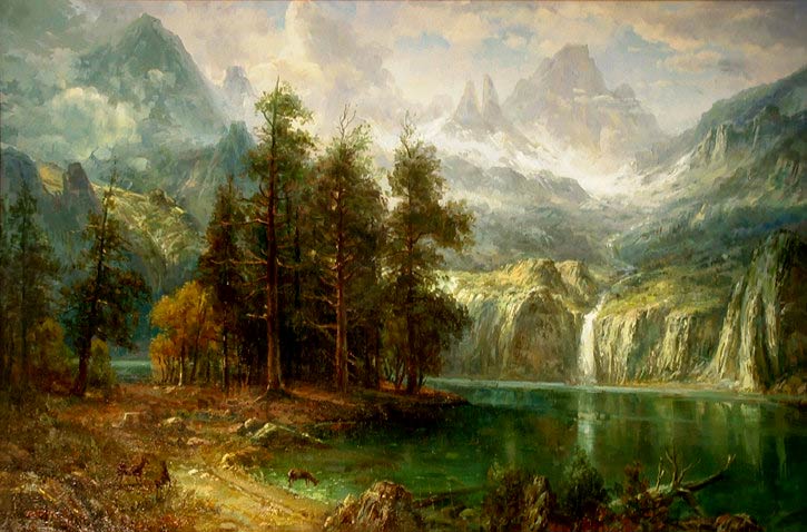 Albert Bierstadt - Sierra Nevada