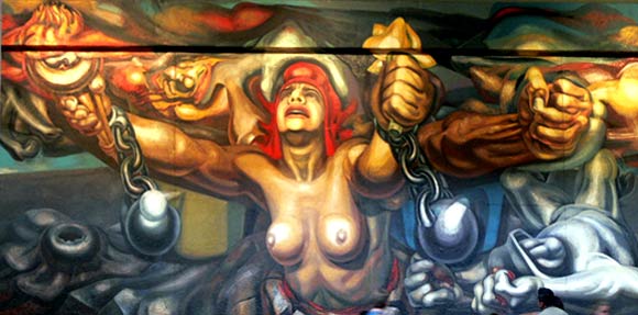 Painting The new democracy, 1945, David Alfaro Siqueiros The new democracy, 1945, David Alfaro Siqueiros