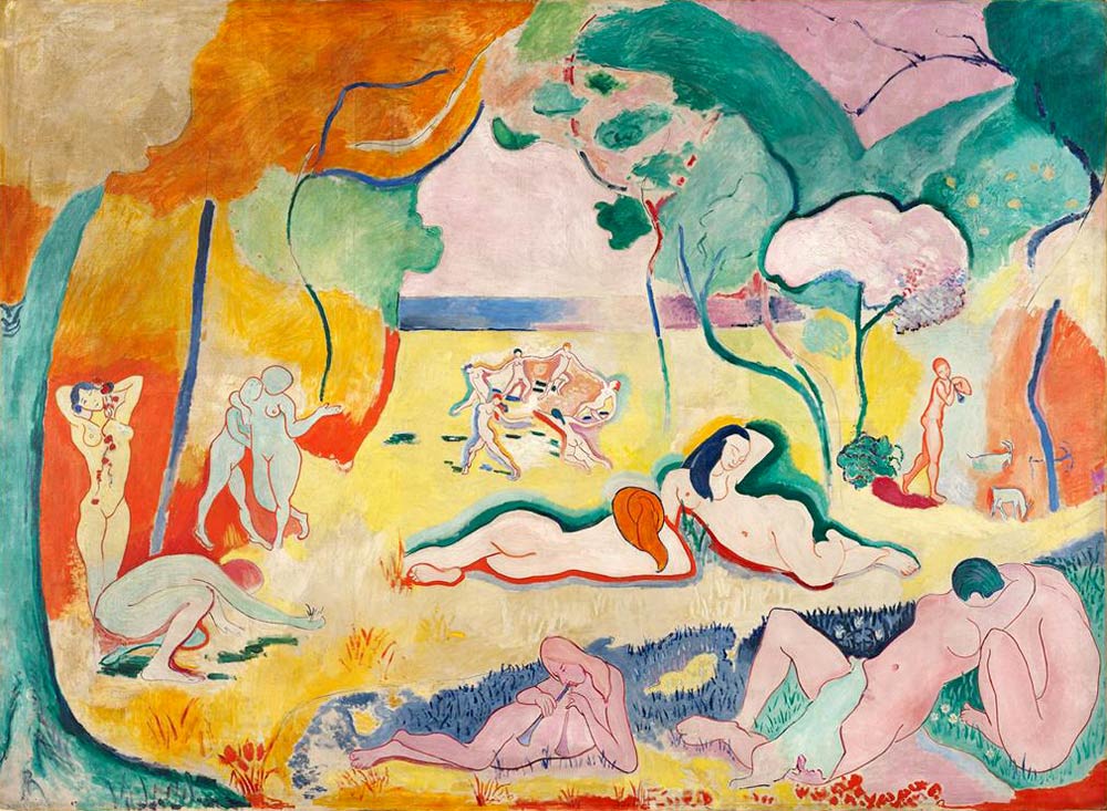 Matisse, La alegría de vivir