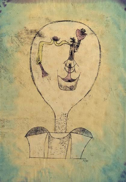 The beginning of a smile, Klee The beginning of a smile, Klee
