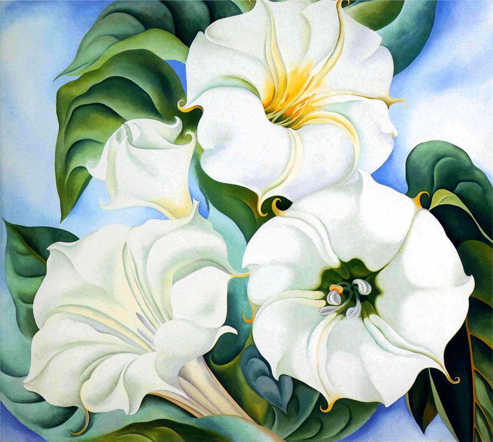 Flores de Georgia O'Keeffe