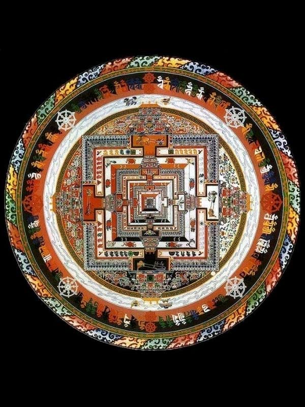 Kalachakra sand mandala