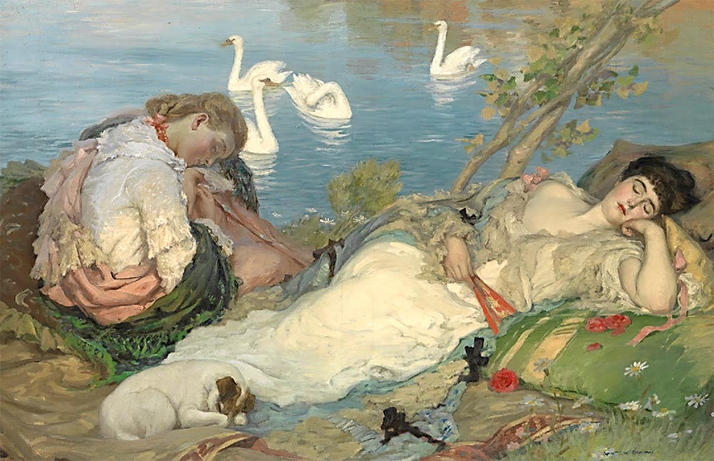 Endormies, de Rupert Bunny