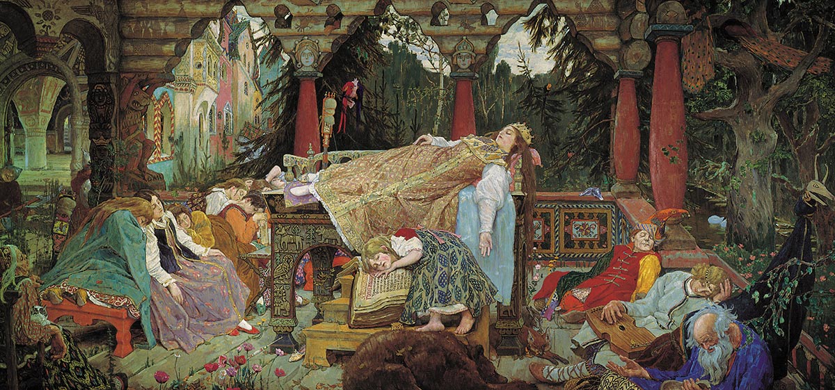 La princesa durmiente, Victor Vasnetsov