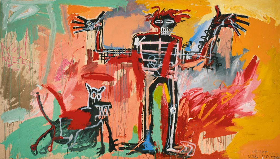 Gran cabeza de Jean Michel Basquiat