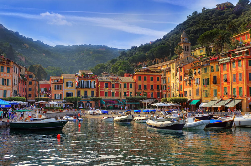 Fotografía de Portofino, Italia. Fotografía de Portofino, Italia.