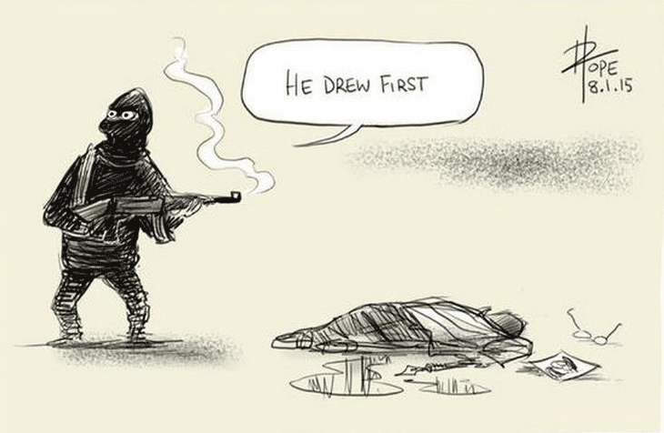 Homenaje a Charlie Hebdo