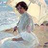 Clothilde en la playa, Sorolla