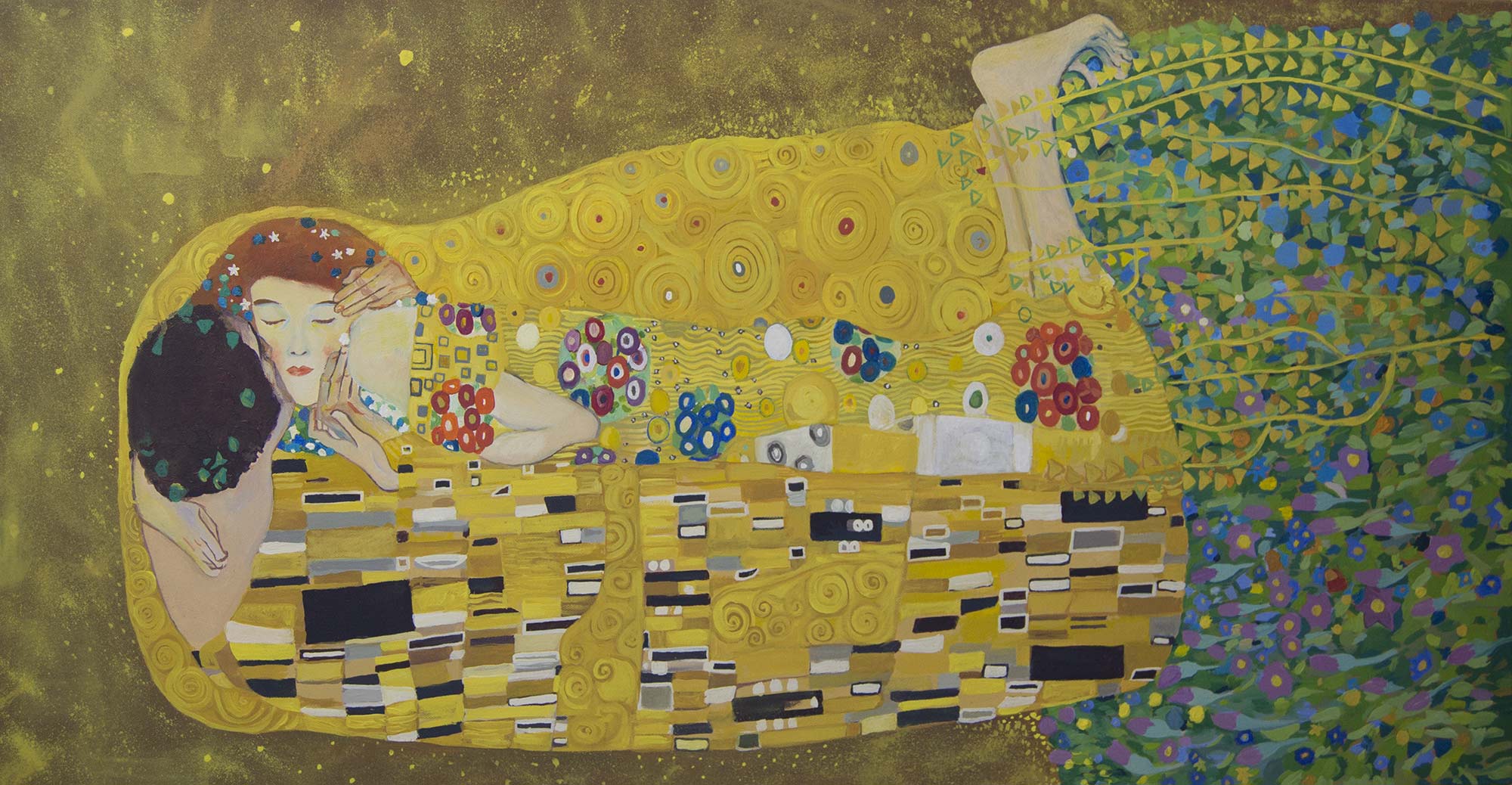 El beso de Klimt