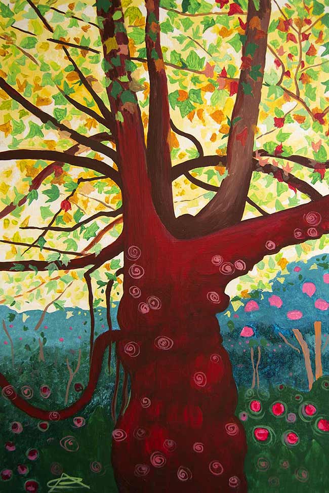 El árbol del amor - Pintura y Artistas