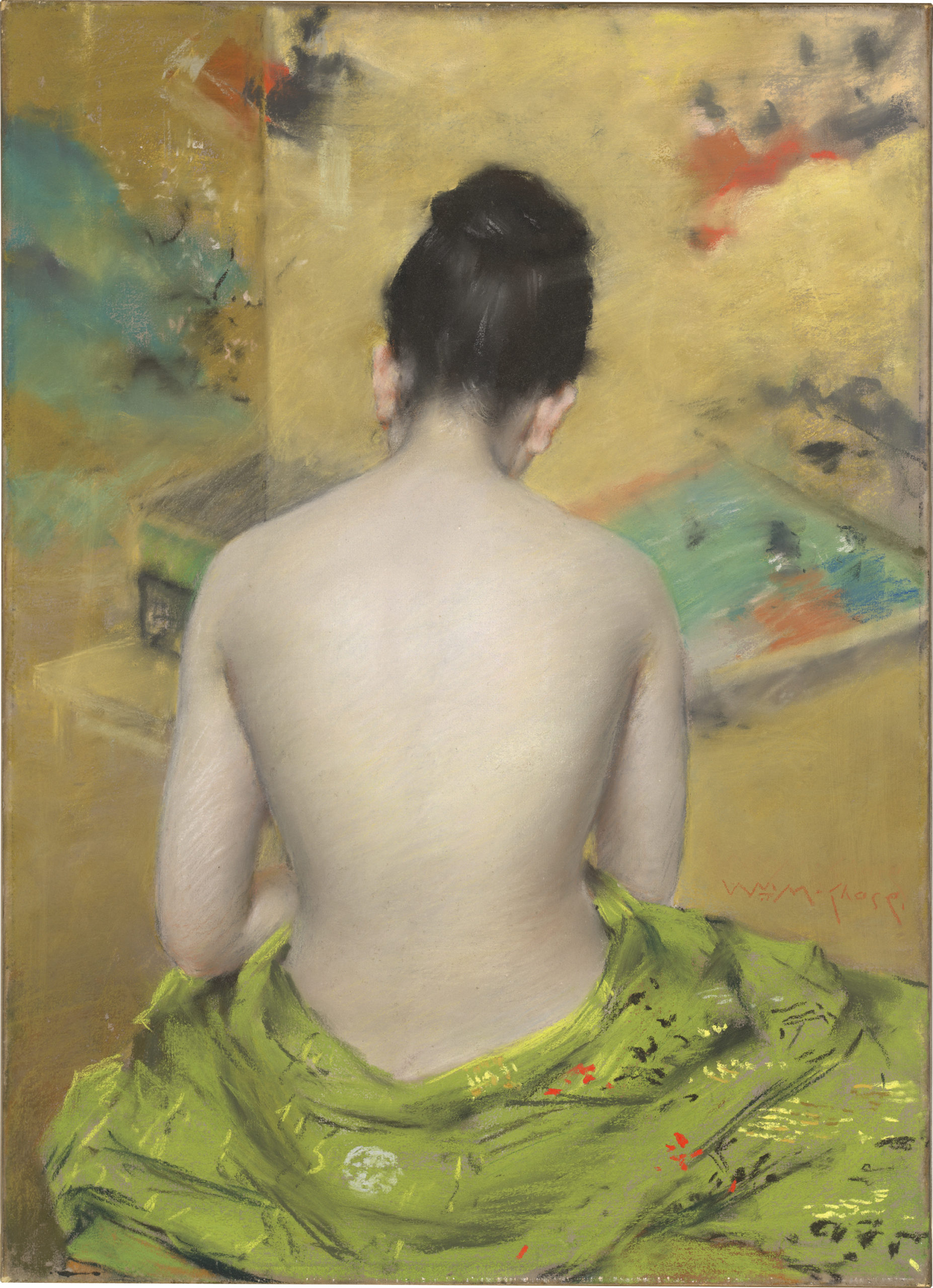 Mujer de espaldas