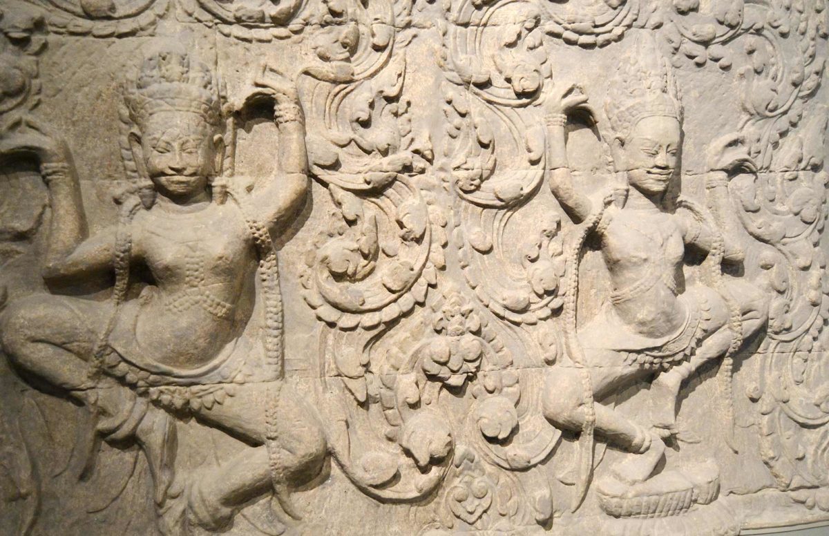 relieve bailarinas hindu