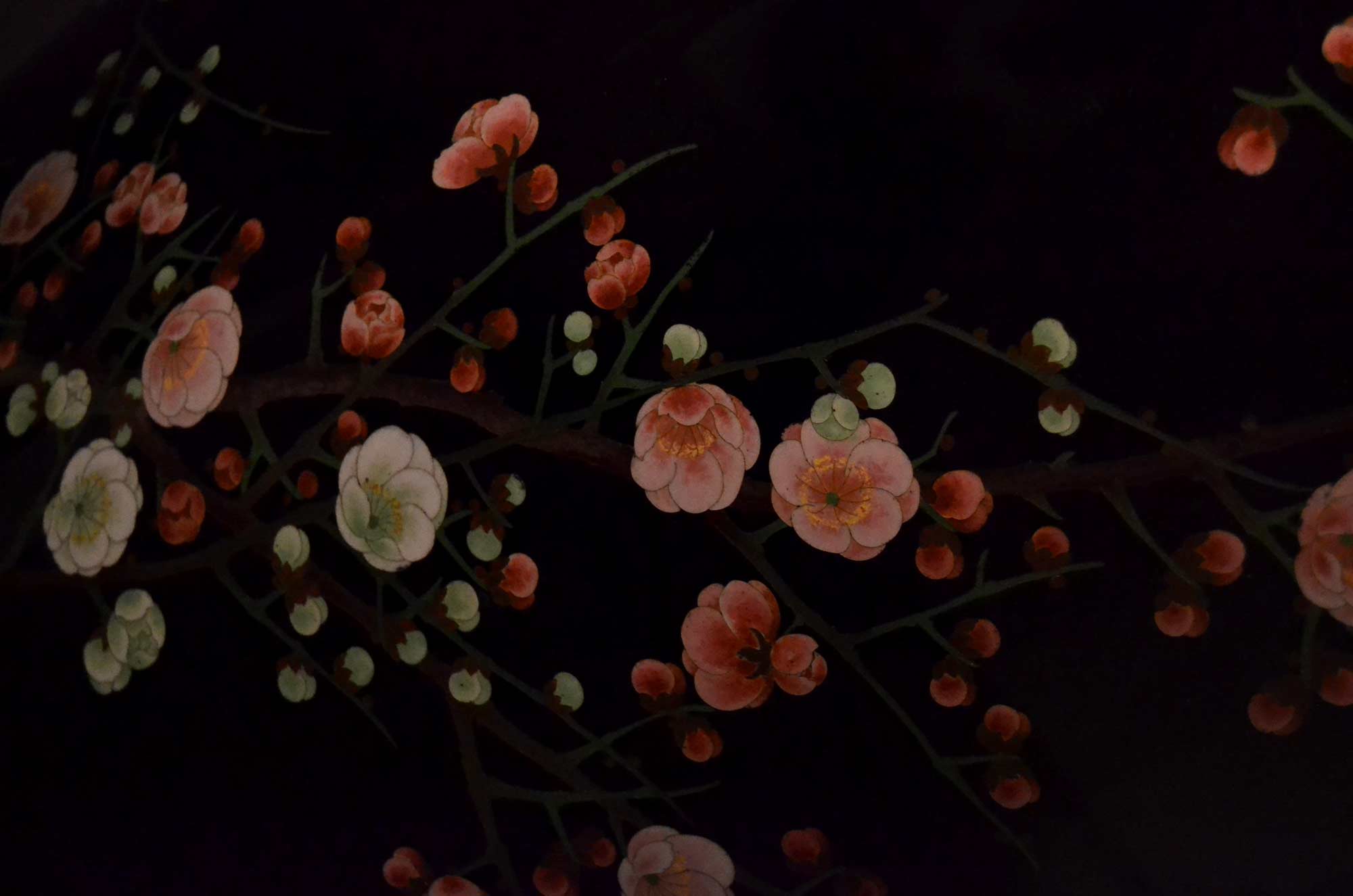 flores cerezo cerámica japón