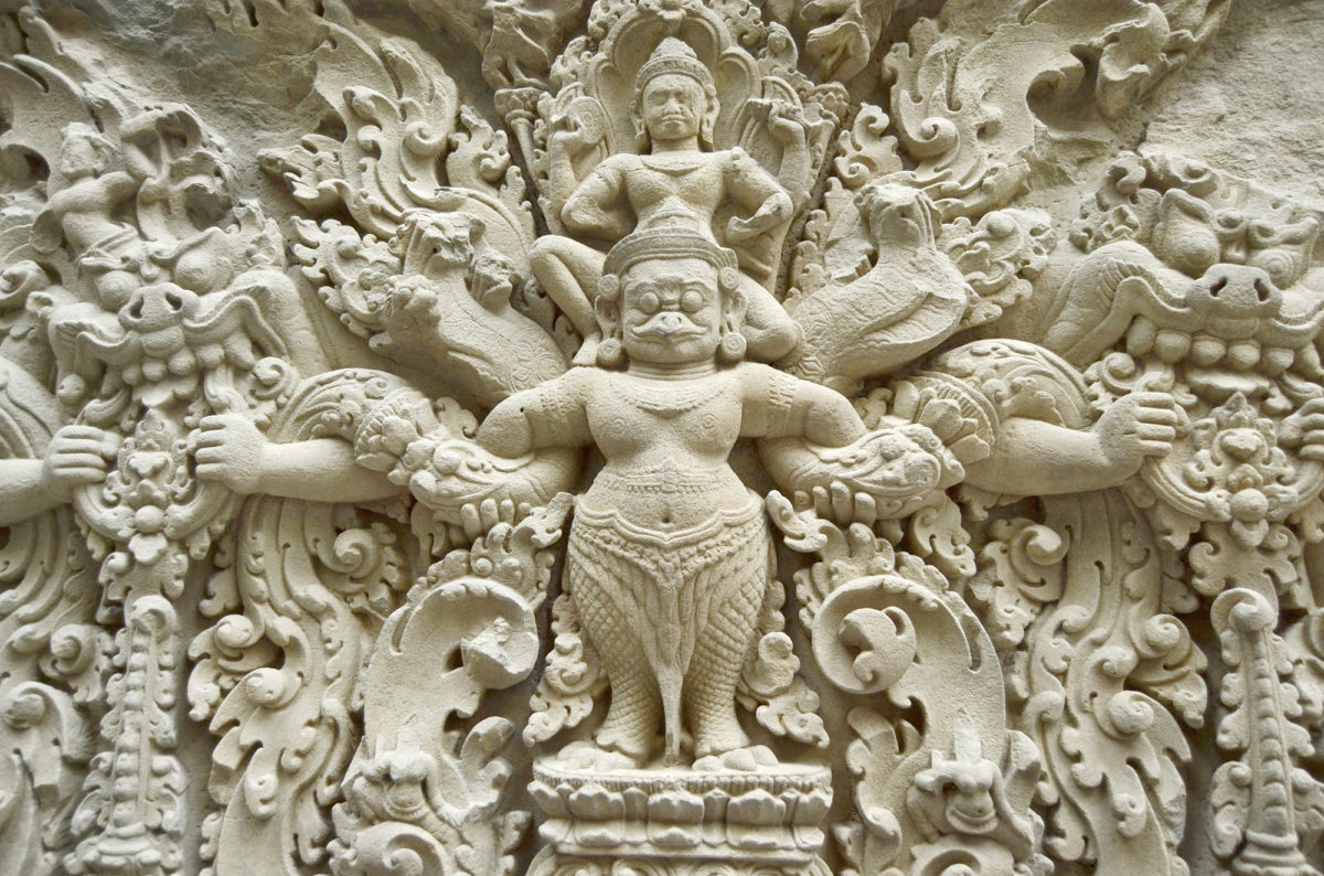 arte hindu relieve