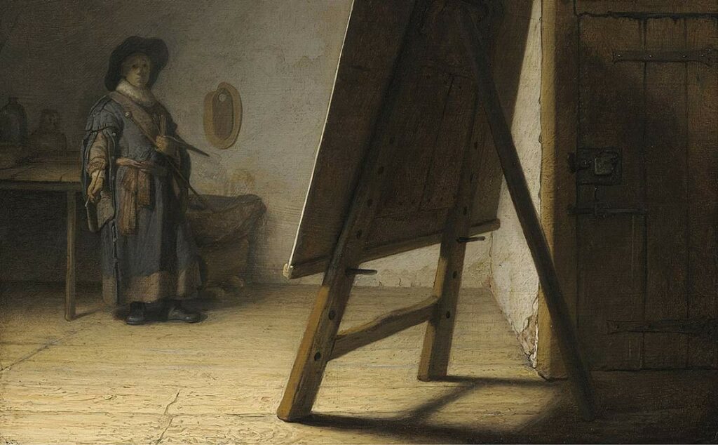 retrato de gerrit dou