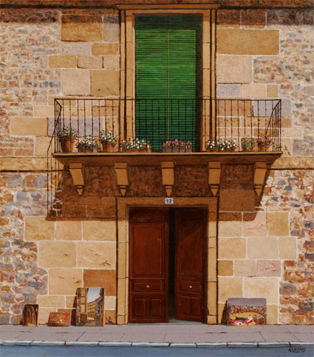 Pintura de Graciano Garcia - San Roque 17. In memoriam